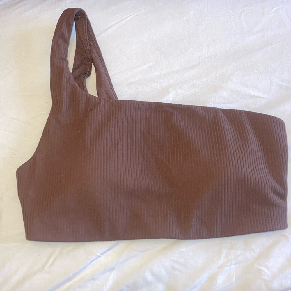 Lululemon Ribbed Espresso Sports Bra